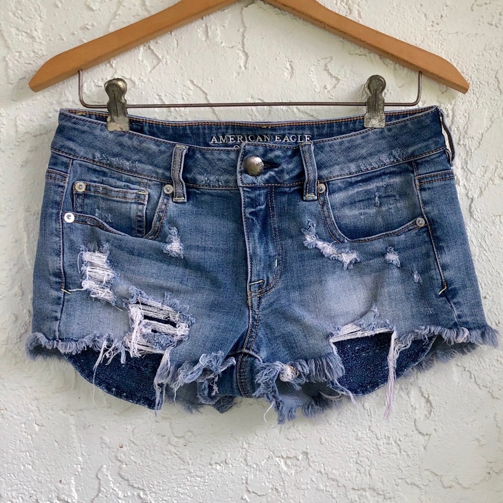 American Eagle denim shorts size 10